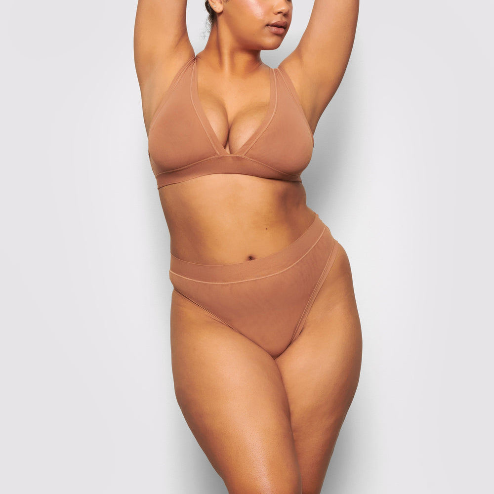 Skims SUMMER MESH MID WAIST Thong Abrikoos | FWE-726315