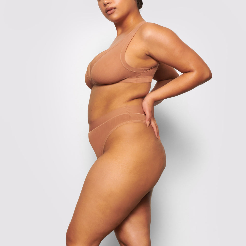 Skims SUMMER MESH MID WAIST Thong Abrikoos | FWE-726315