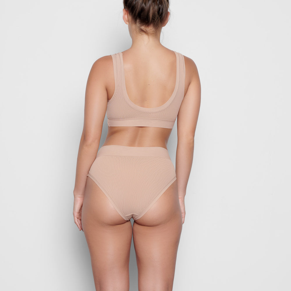 Skims SUMMER MESH SCOOP Bralette Beige | MZN-253869