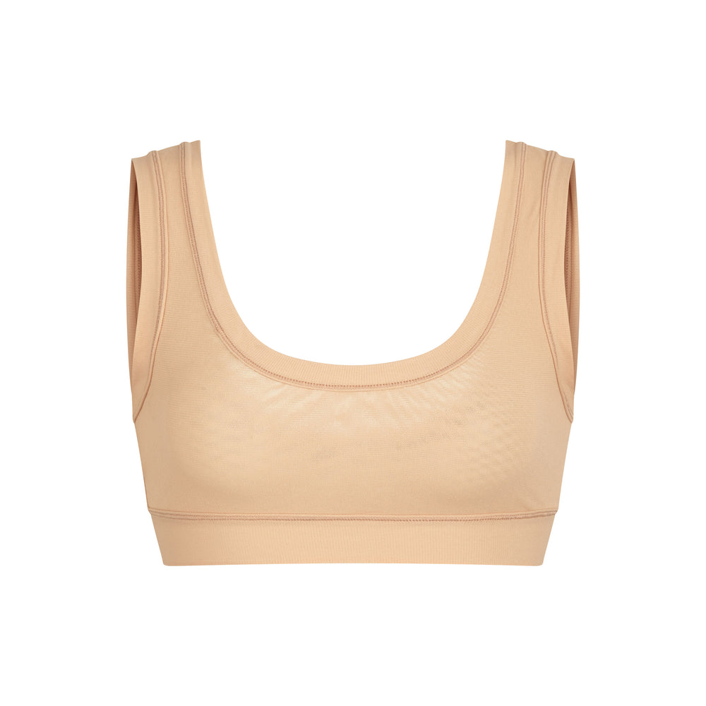 Skims SUMMER MESH SCOOP Bralette Beige | MZN-253869