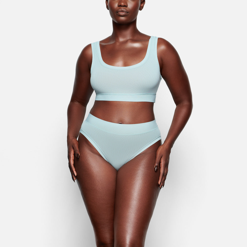 Skims SUMMER MESH SCOOP Bralette Blauw | CKH-389205