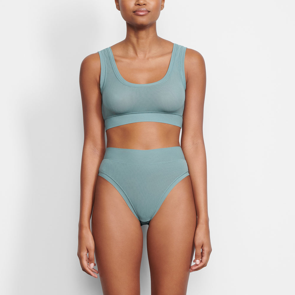 Skims SUMMER MESH SCOOP Bralette Blauw | OUT-327804