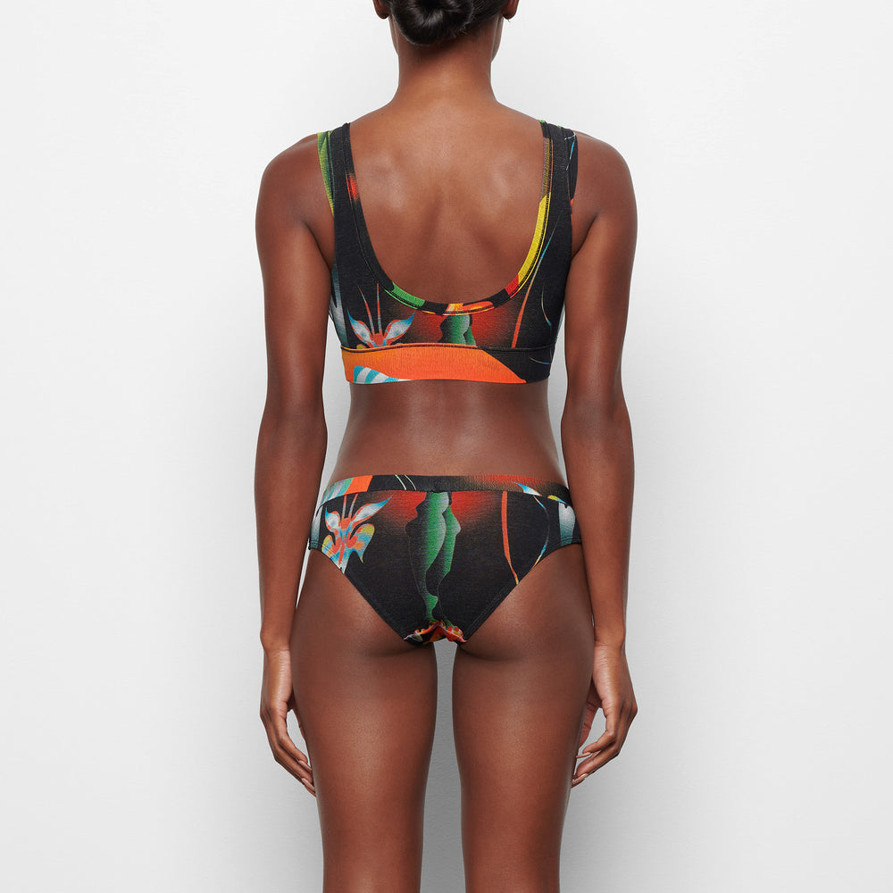 Skims SUMMER MESH SCOOP Bralette Obsidian | SDO-568102