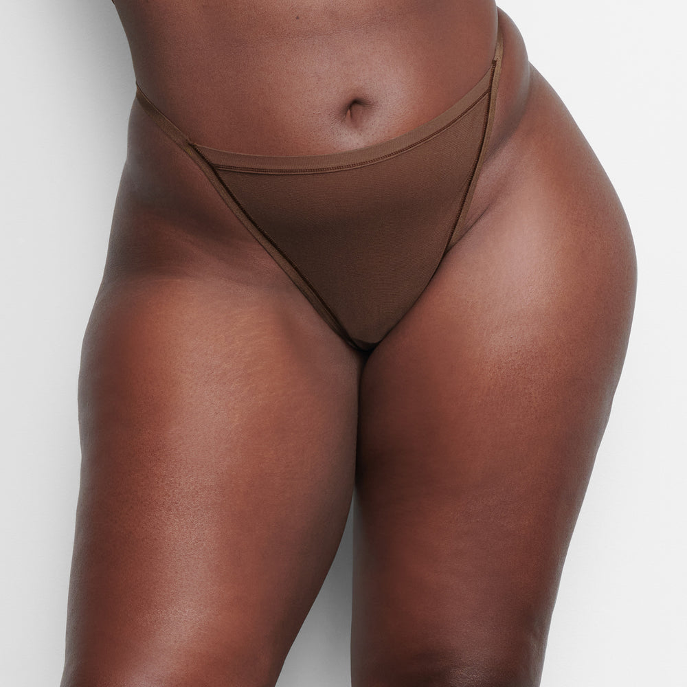 Skims SUMMER MESH STRING Thong Chocola | OAS-382067