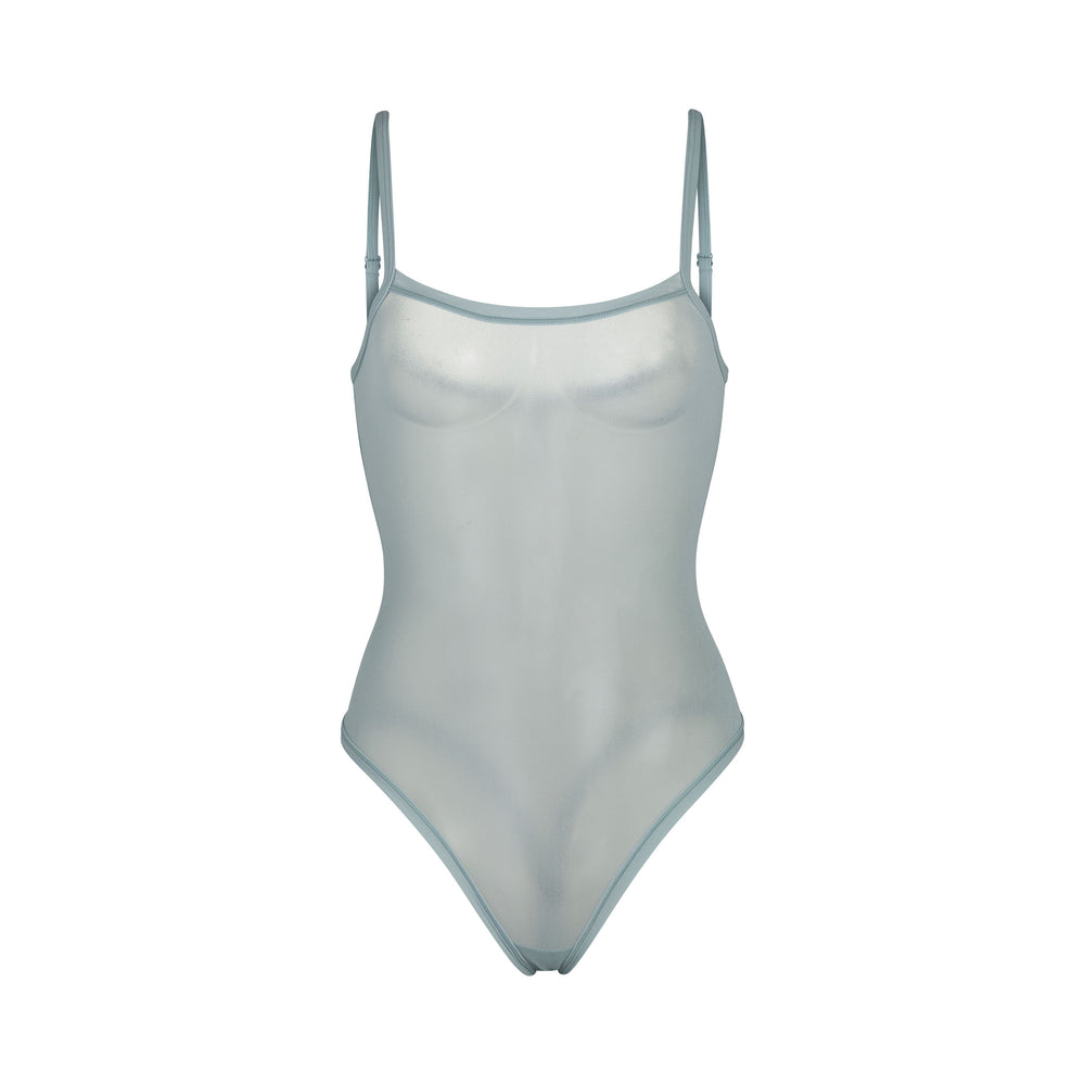 Skims SUMMER MESH Strappy Bodysuit Blauw | FRG-241573