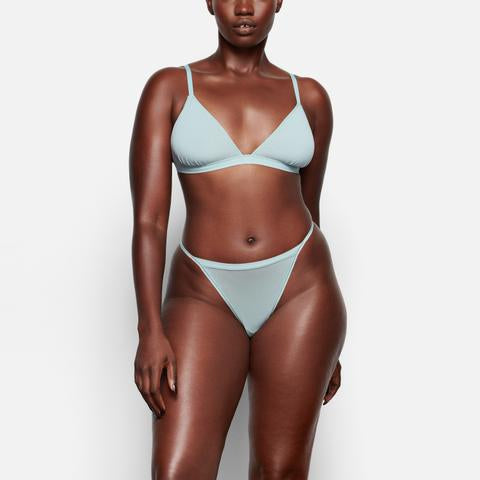 Skims SUMMER MESH TRIANGLE Bralette Blauw | FVR-047132