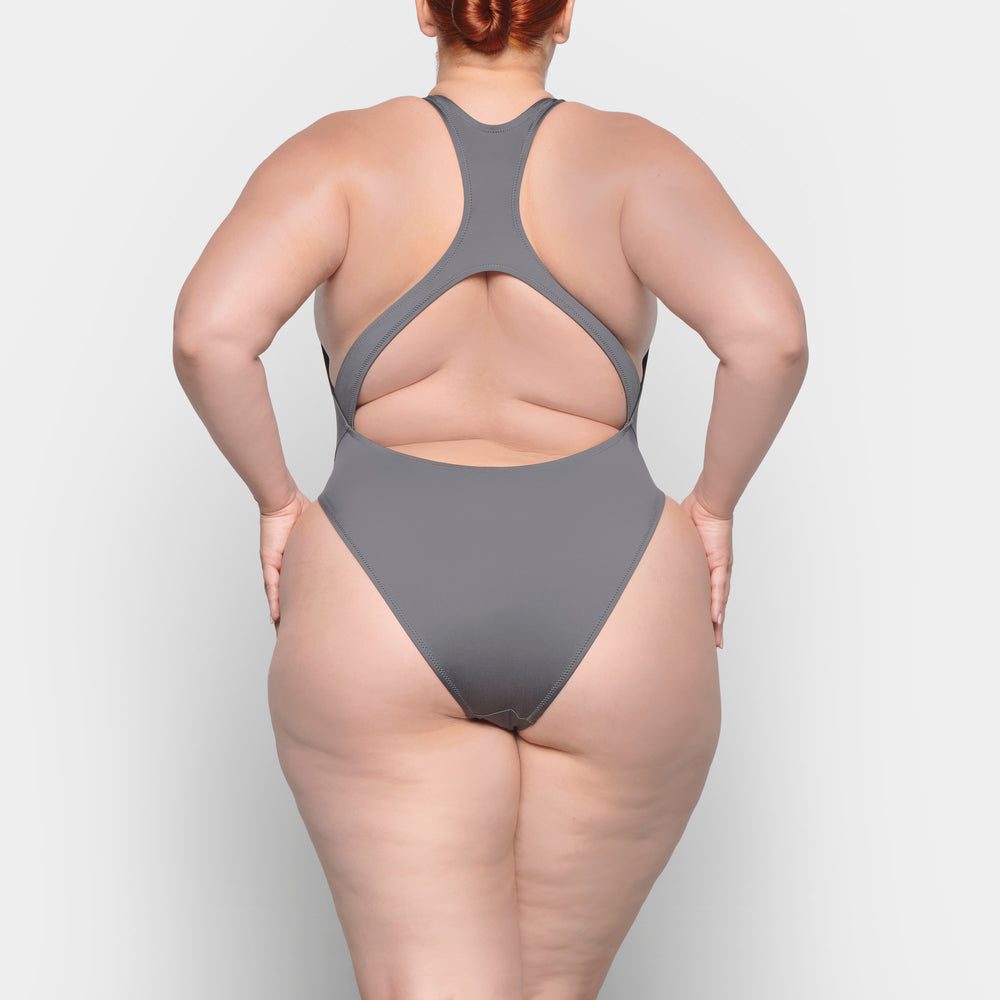 Skims SWIM CUT OUT MONOKINI One Piece Diepgrijs | ETM-306814