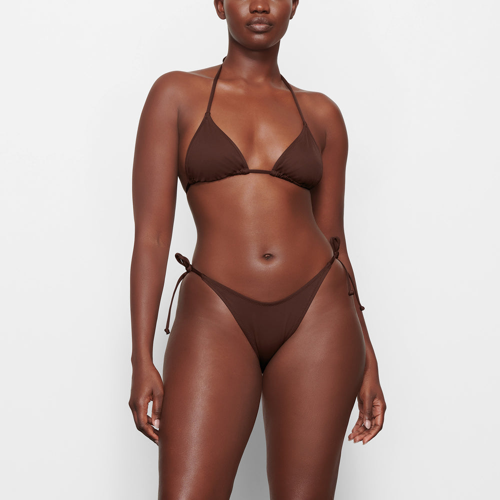 Skims SWIM DIPPED TIE BOTTOMS Two Pieces Chocola | VZM-953102