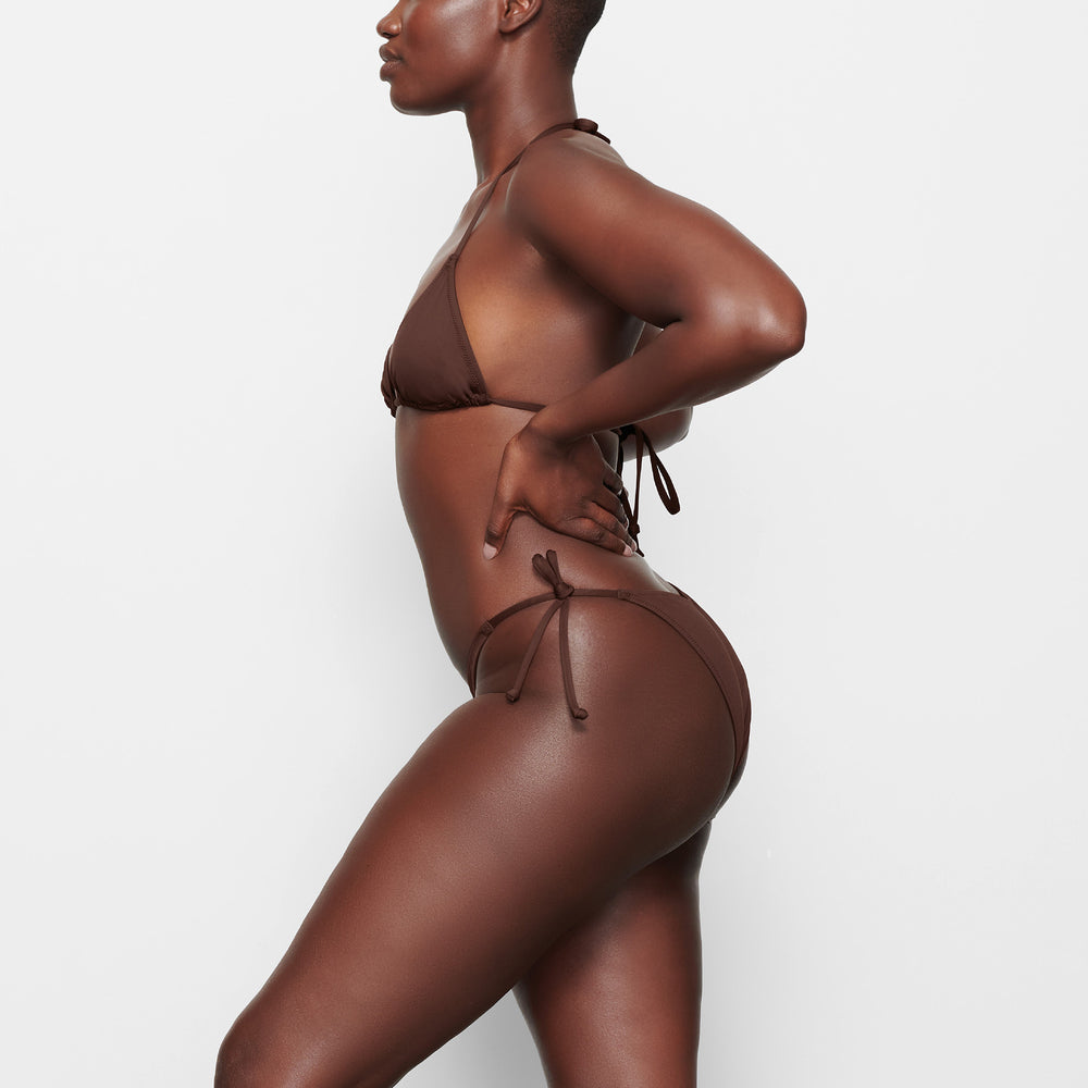 Skims SWIM DIPPED TIE BOTTOMS Two Pieces Chocola | VZM-953102