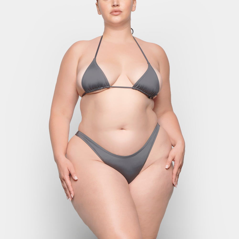 Skims SWIM MICRO TRIANGLE TOP Two Pieces Diepgrijs | RPS-315740