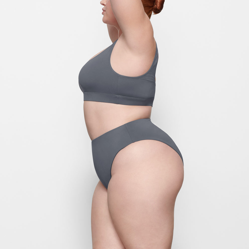 Skims SWIM MID WAIST BOTTOMS Two Pieces Diepgrijs | ONR-542197
