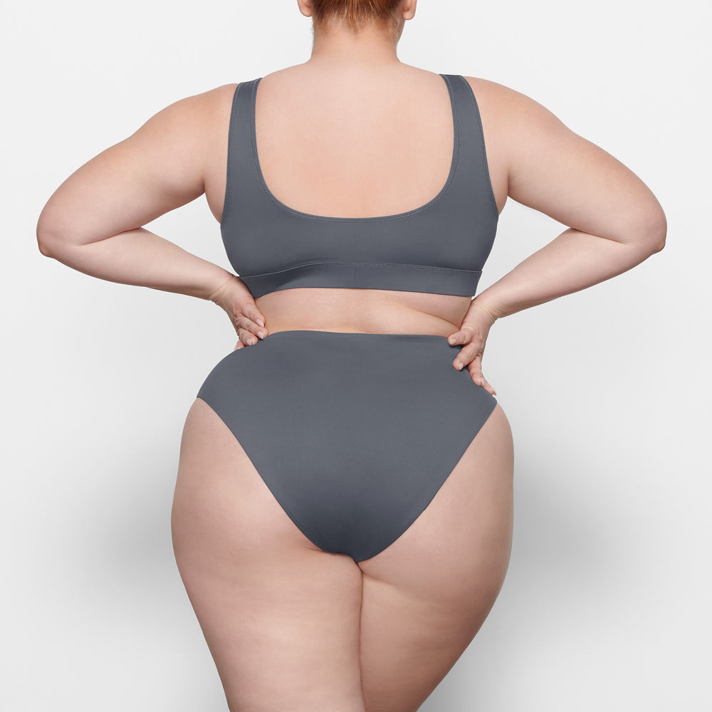 Skims SWIM MID WAIST BOTTOMS Two Pieces Diepgrijs | ONR-542197