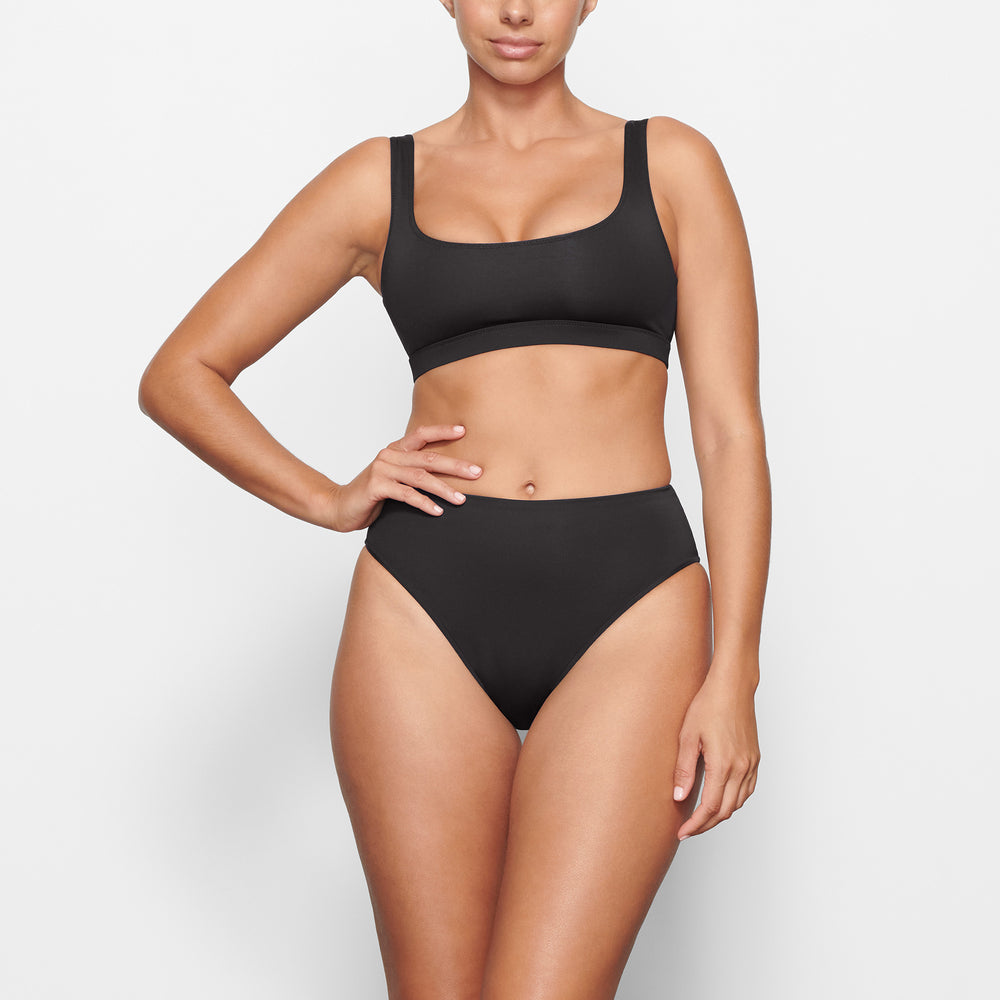 Skims SWIM MID WAIST BOTTOMS Two Pieces Zwart | ZDG-796530