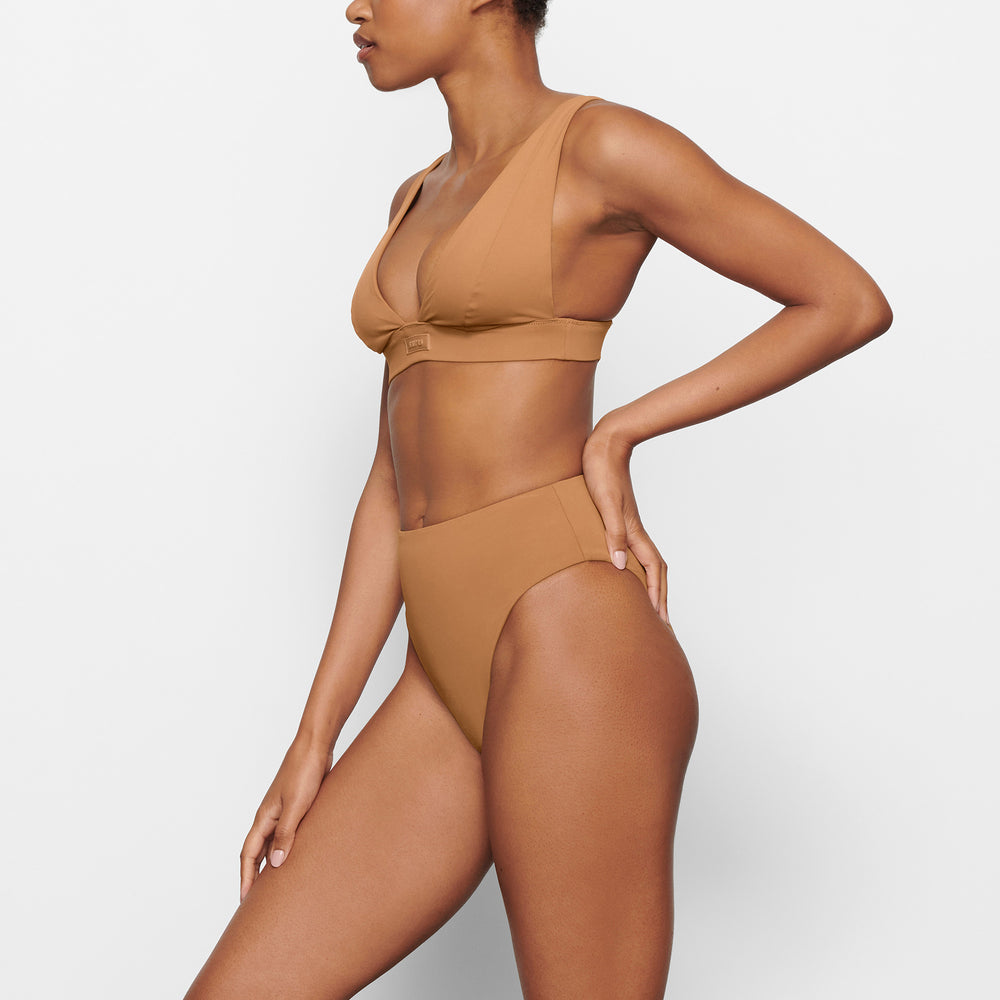 Skims SWIM PLUNGE Bikini Top Abrikoos | OCB-937580