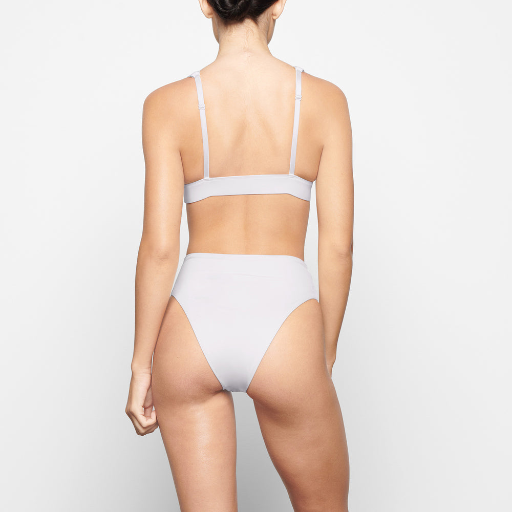 Skims SWIM PLUNGE Bikini Top Wit | WOG-278940