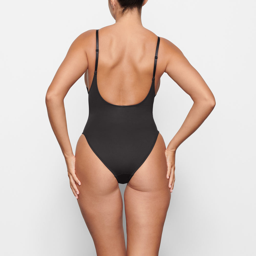 Skims SWIM SCOOP NECK One Piece Zwart | OFW-261478