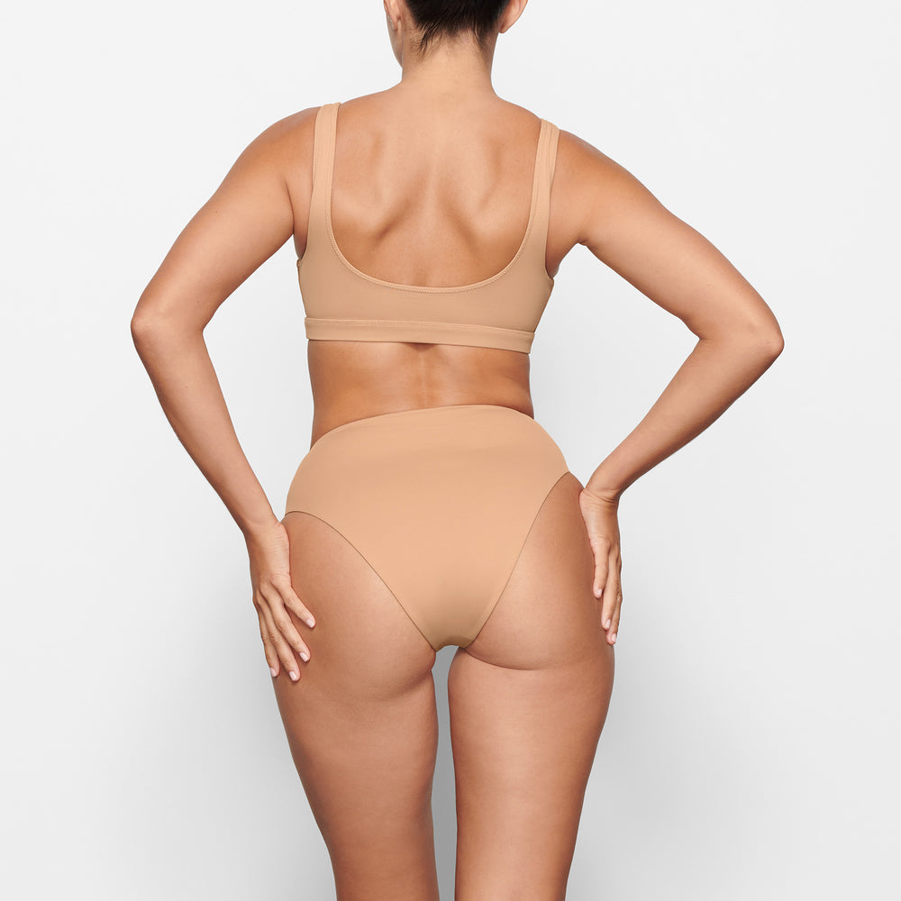 Skims SWIM TANK Bikini Top Beige | GRN-069153