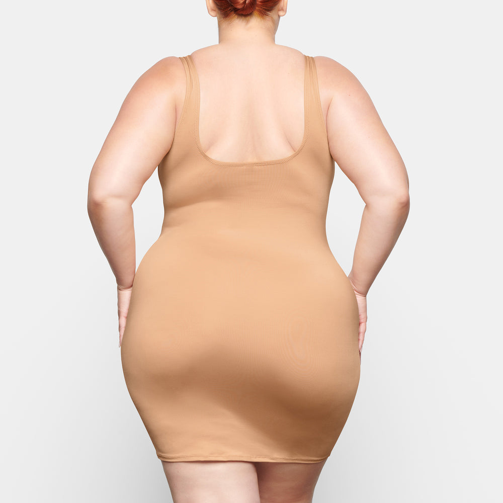 Skims SWIM TANK Dress Beige | MJC-986417