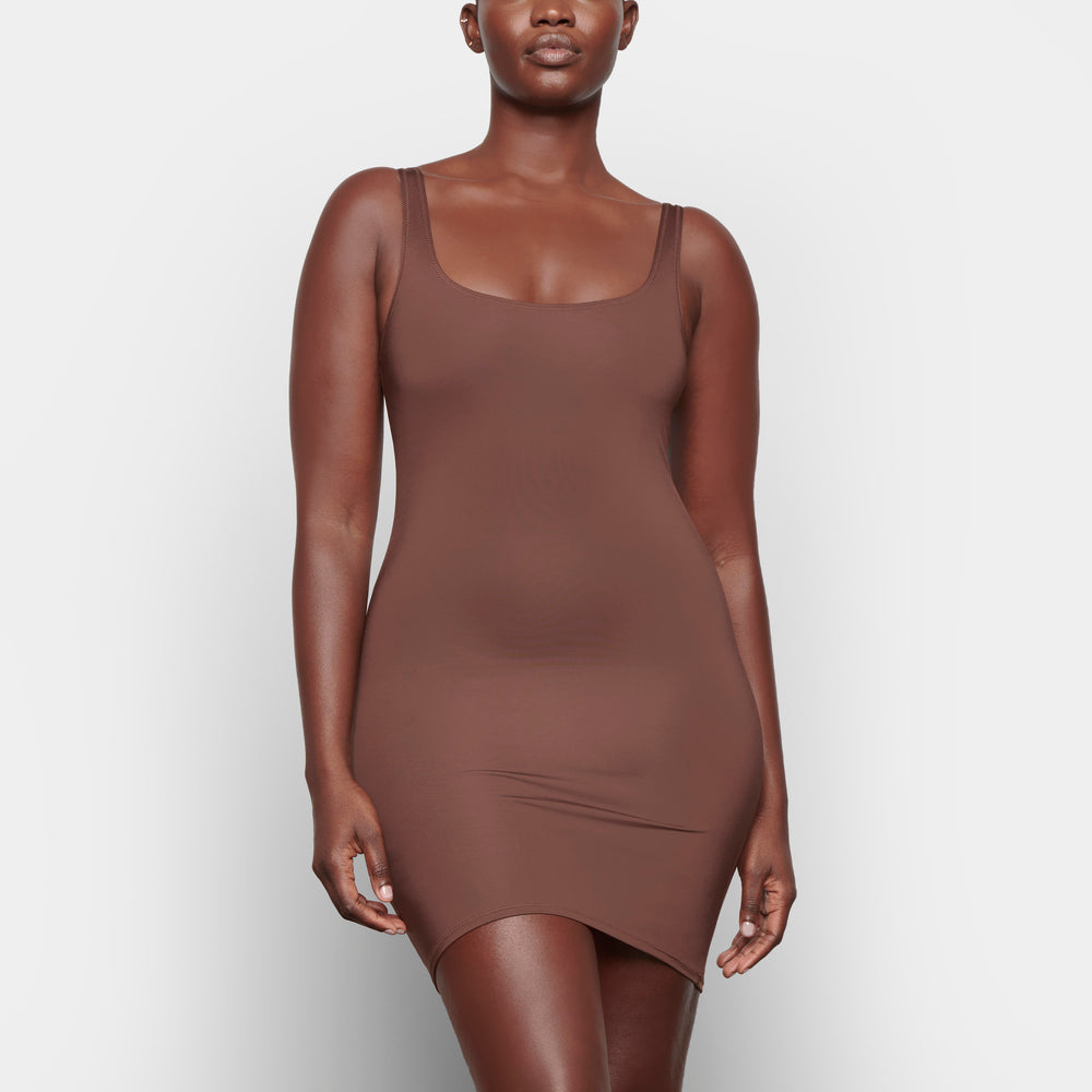 Skims SWIM TANK Dress Chocola | LJT-397160