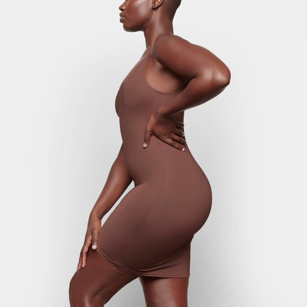 Skims SWIM TANK Dress Chocola | LJT-397160