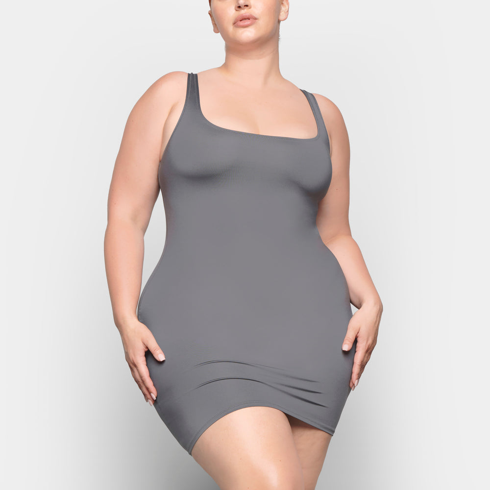 Skims SWIM TANK Dress Diepgrijs | MLI-573042
