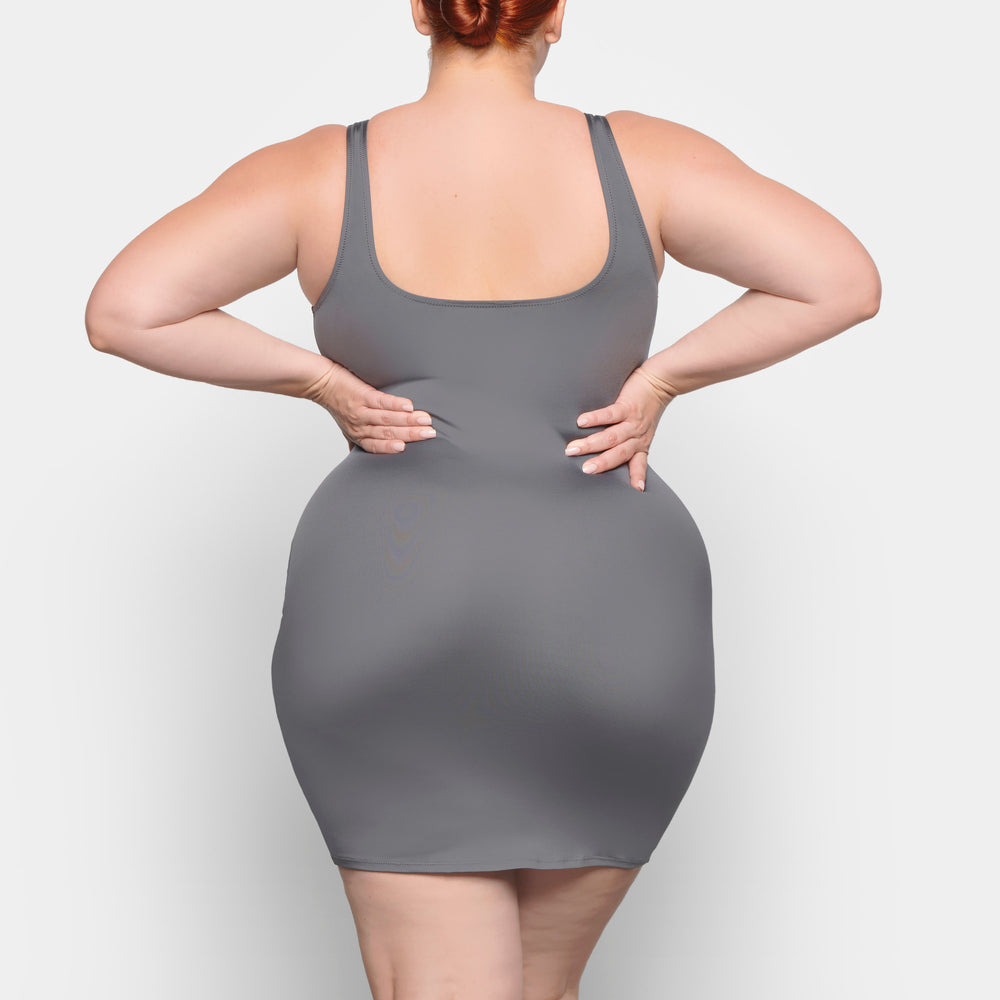 Skims SWIM TANK Dress Diepgrijs | MLI-573042