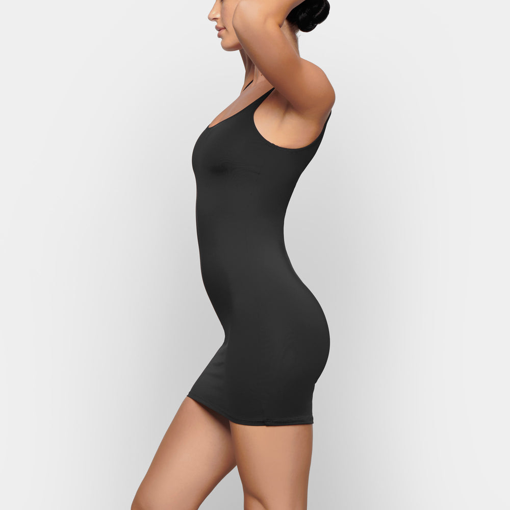 Skims SWIM TANK Dress Zwart | GUE-791240