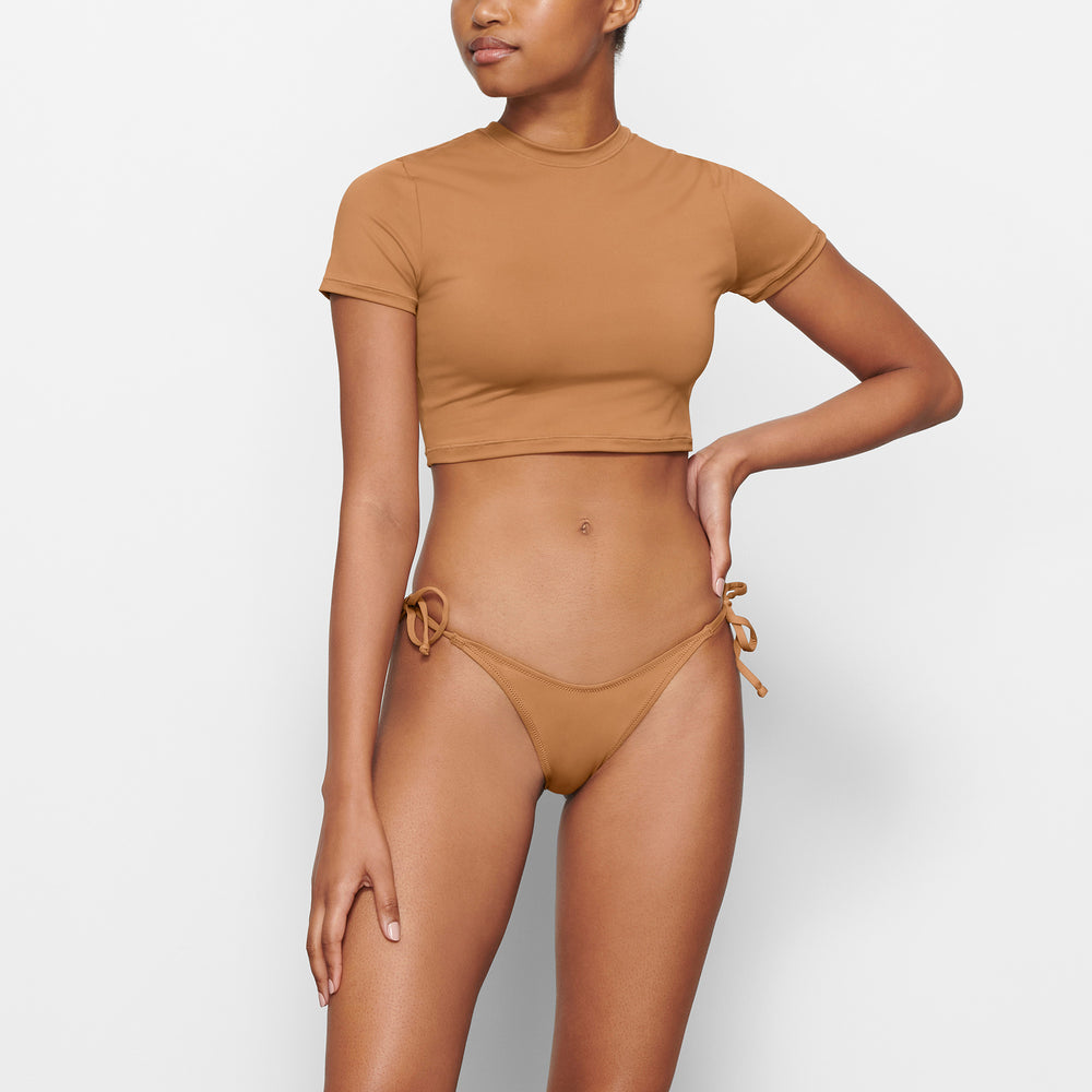 Skims SWIM T-shirt Abrikoos | TYQ-918275