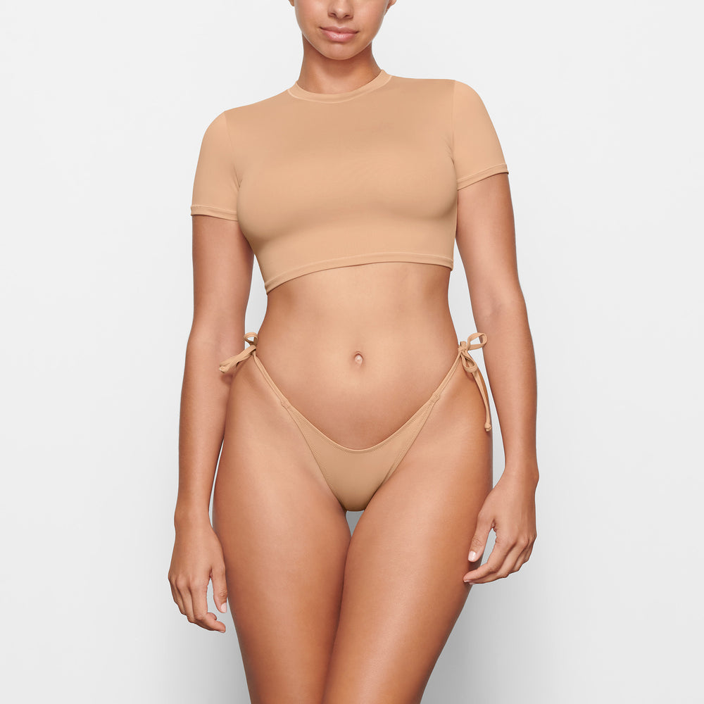 Skims SWIM T-shirt Beige | FTZ-491236