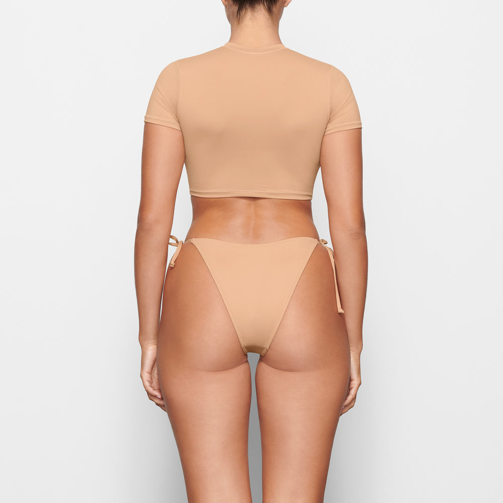 Skims SWIM T-shirt Beige | FTZ-491236