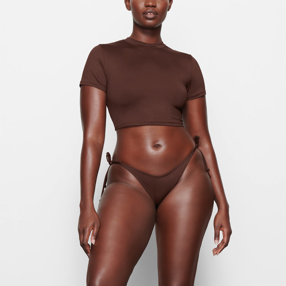Skims SWIM T-shirt Chocola | MIC-293854