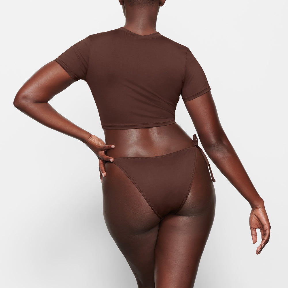 Skims SWIM T-shirt Chocola | MIC-293854