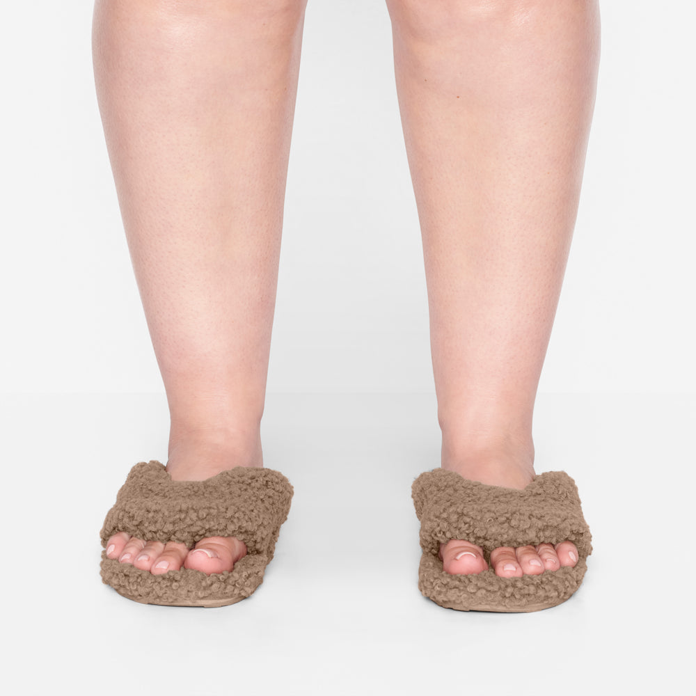 Skims TEDDY Pantoffels Abrikoos | MEJ-806392
