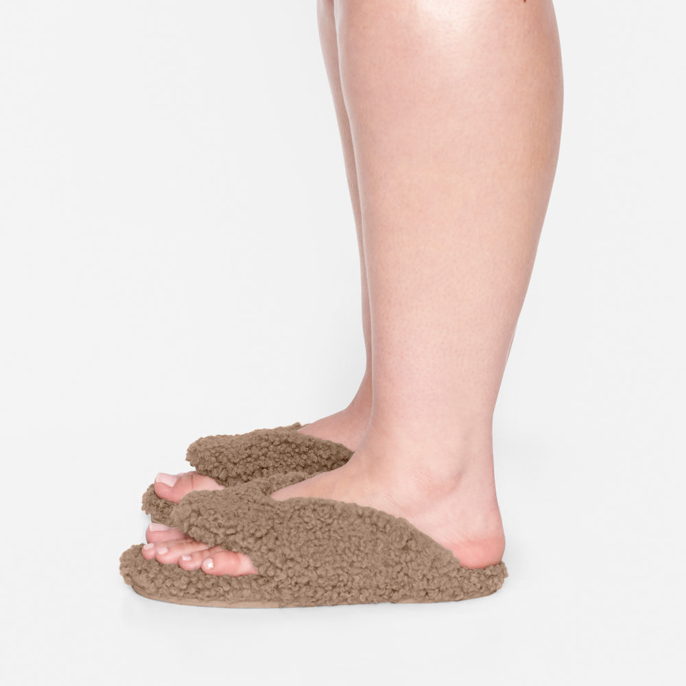 Skims TEDDY Pantoffels Abrikoos | MEJ-806392