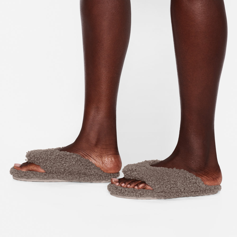 Skims TEDDY Pantoffels Paars Grijs | ZEK-302571