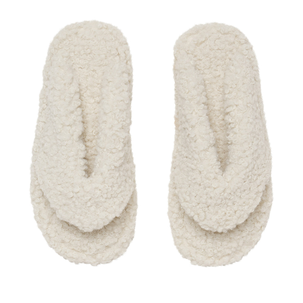 Skims TEDDY Pantoffels Wit | VZL-230791
