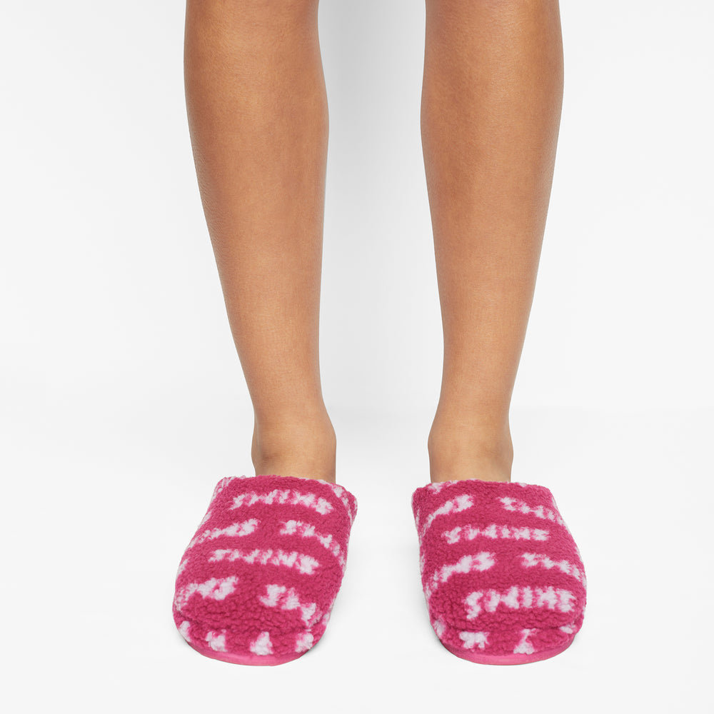 Skims TEDDY SHERPA Pantoffels Fuchsie Gekleurd | TWA-405829
