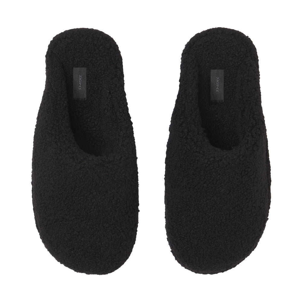 Skims TEDDY SHERPA Pantoffels Zwart | TBZ-375286