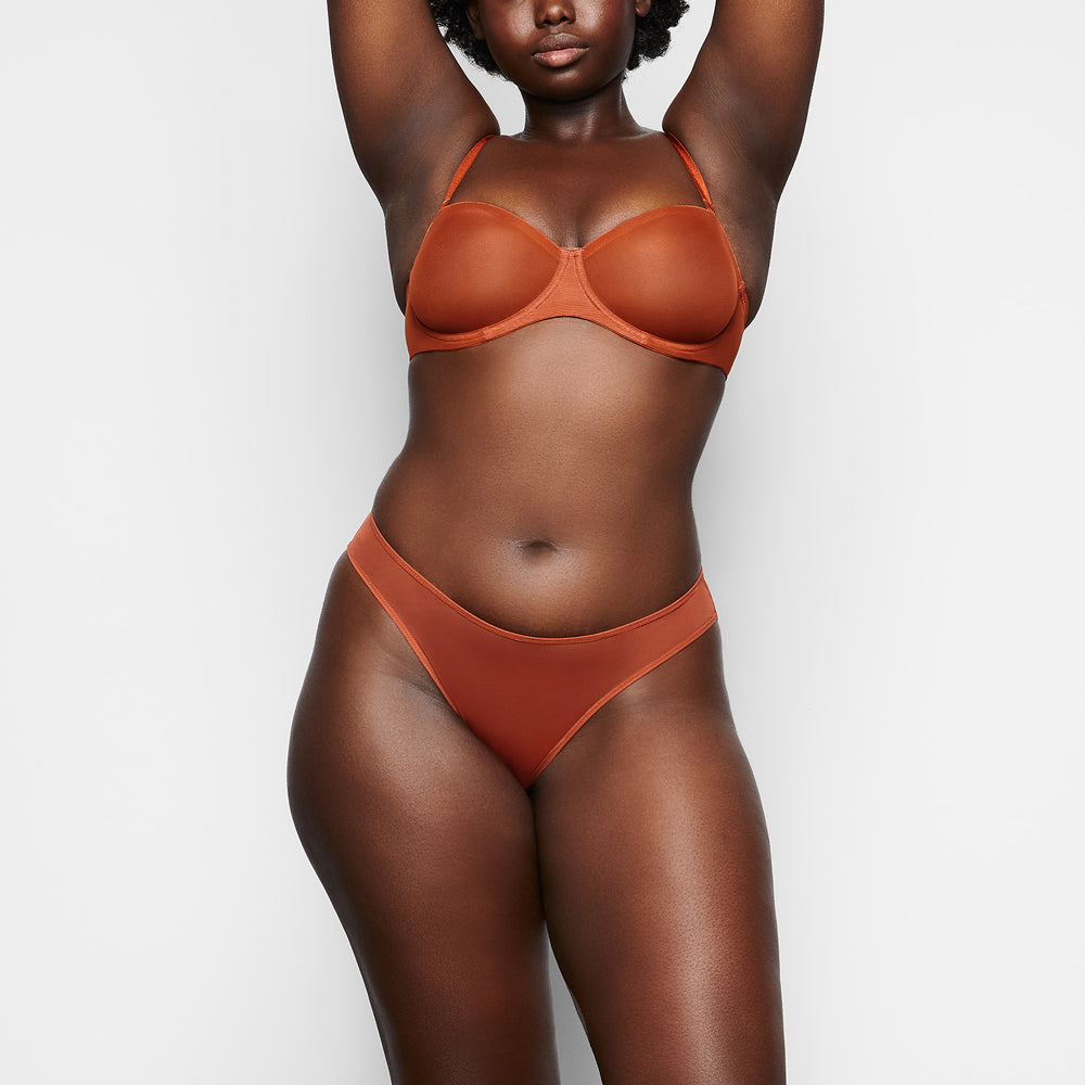 Skims ULTRA FINE MESH Bikini Bruin | UDA-172630