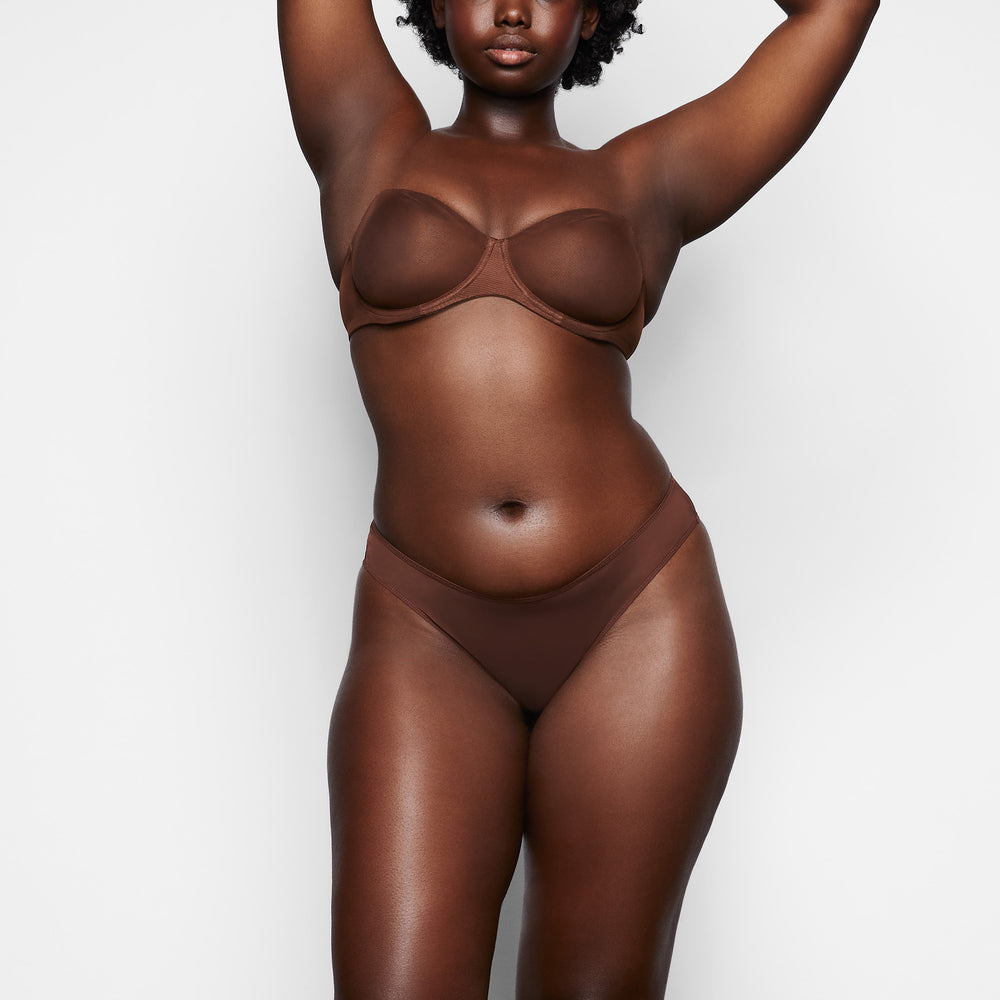Skims ULTRA FINE MESH Bikini Chocola | SHI-812376