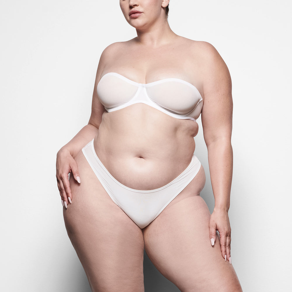 Skims ULTRA FINE MESH Bikini Wit | XZI-785106