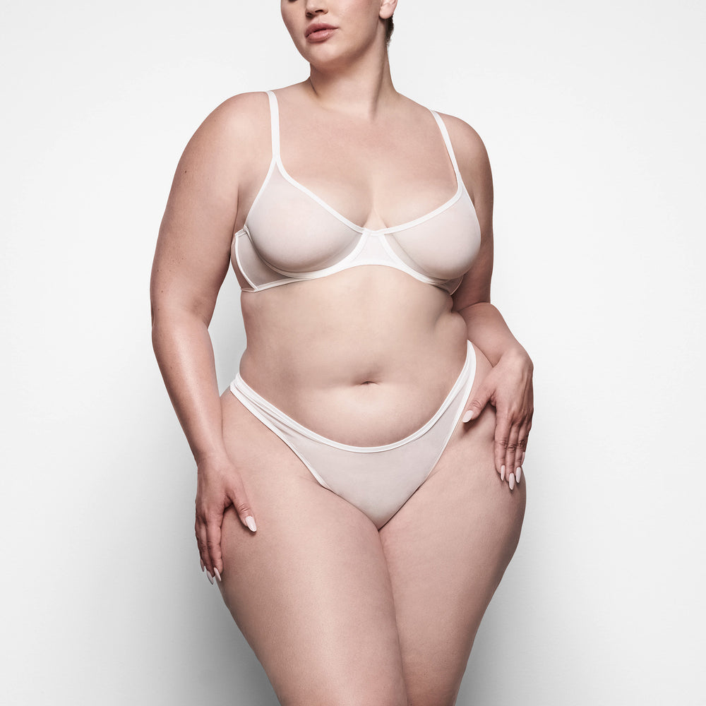 Skims ULTRA FINE MESH SCOOP Underwire Bra Wit | DMB-813067