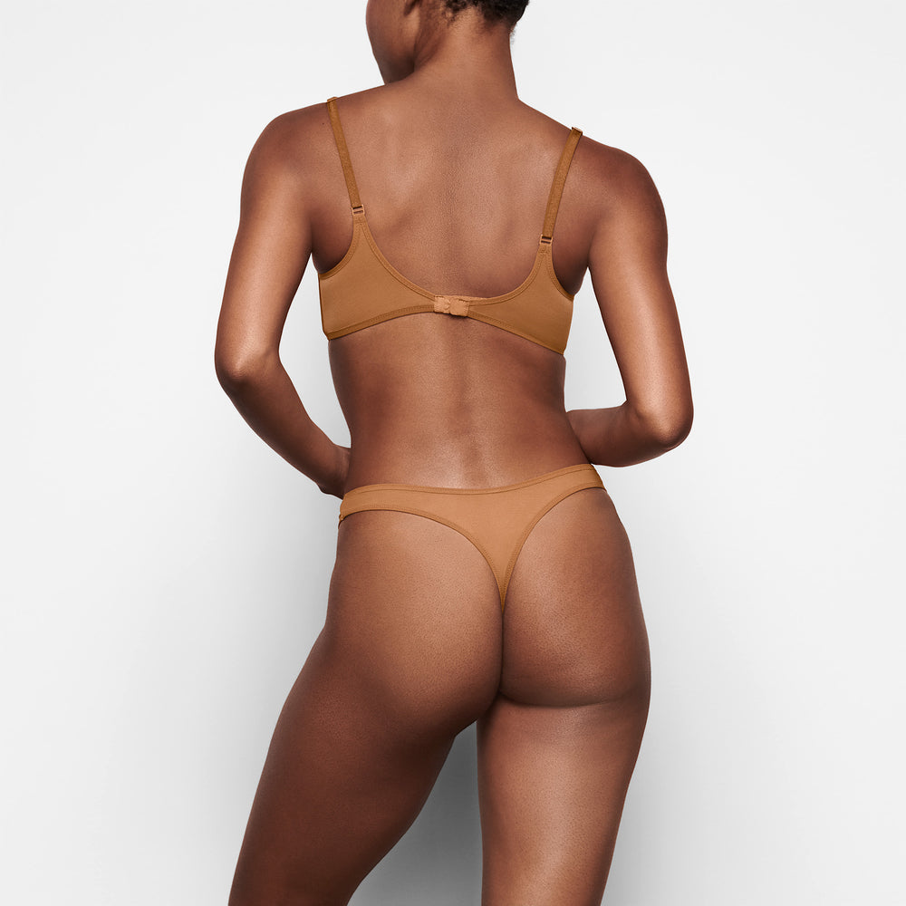 Skims ULTRA FINE MESH SCOOP Underwire Bra Abrikoos | VTN-524967