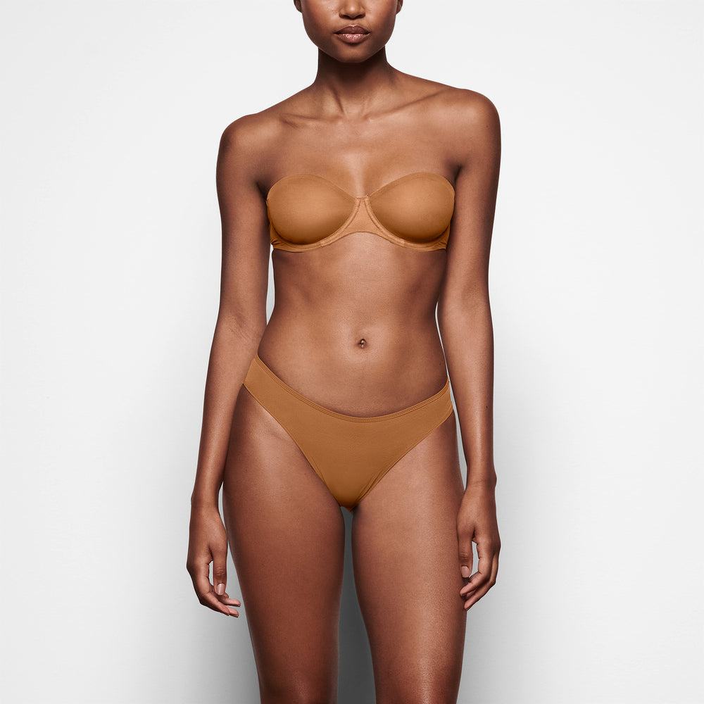 Skims ULTRA FINE MESH Strapless Bra Abrikoos | LFZ-410965