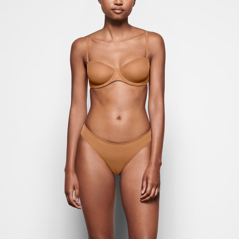 Skims ULTRA FINE MESH Strapless Bra Abrikoos | LFZ-410965