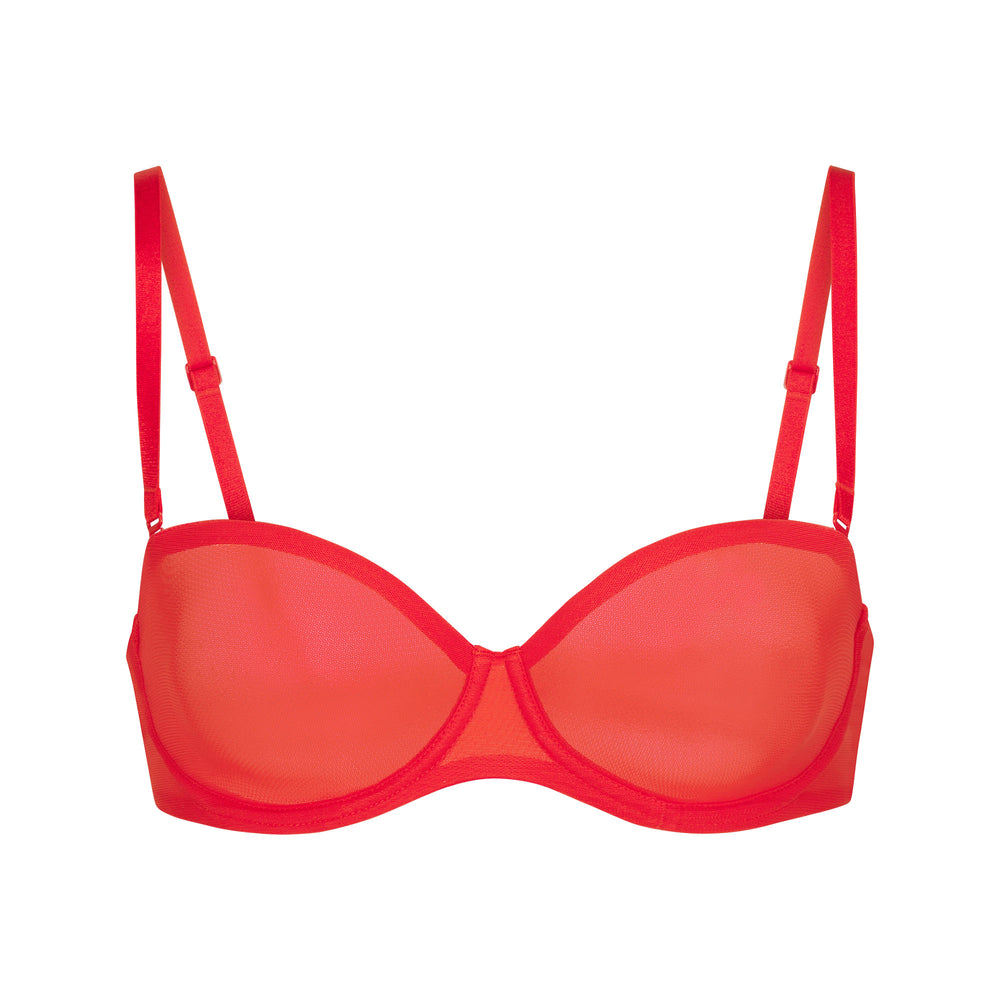 Skims ULTRA FINE MESH Strapless Bra Oranje | GMZ-193852