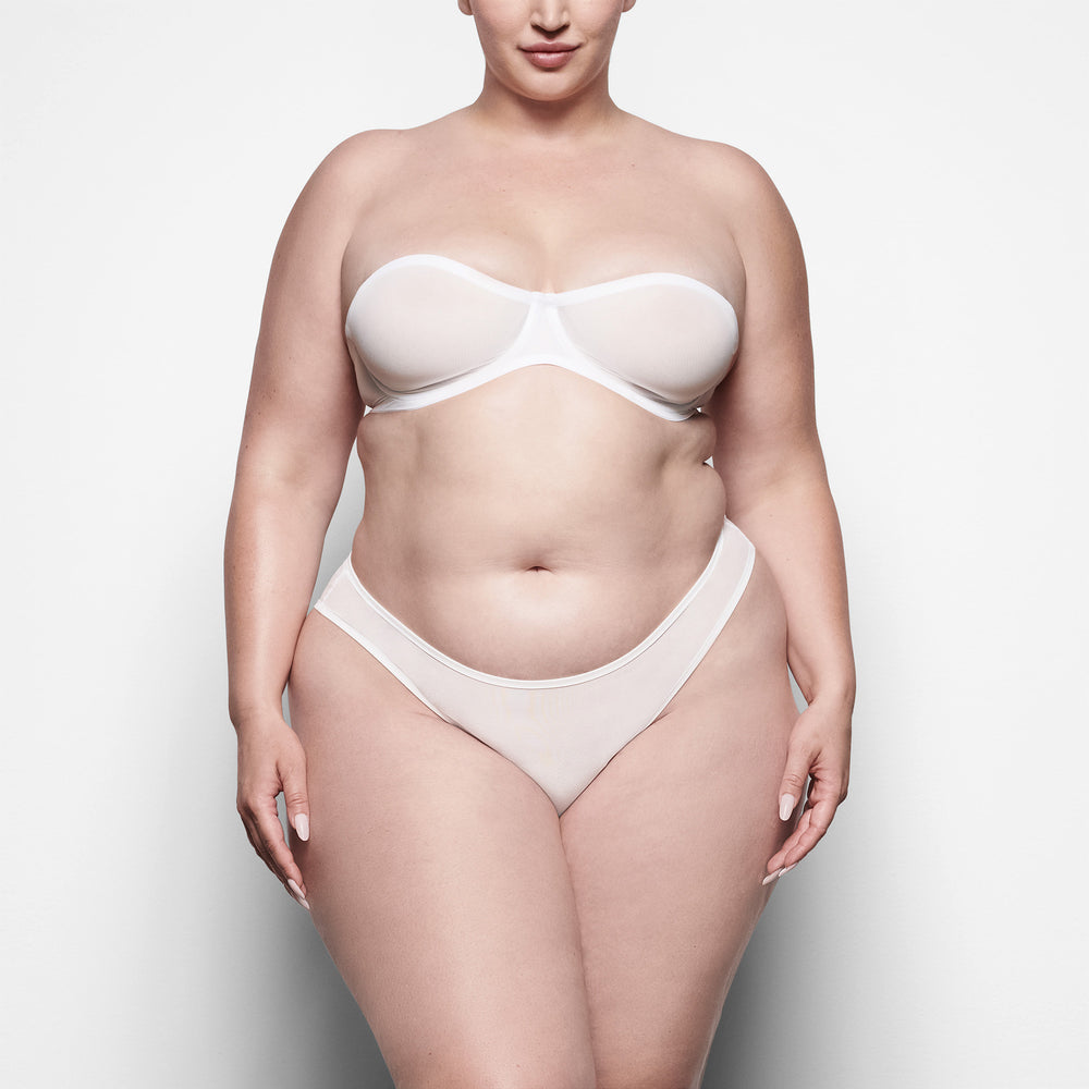 Skims ULTRA FINE MESH Strapless Bra Wit | KYW-124596