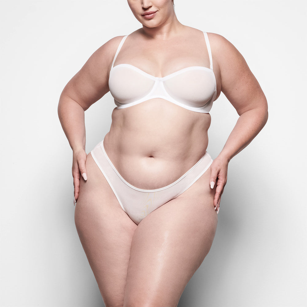 Skims ULTRA FINE MESH Strapless Bra Wit | KYW-124596