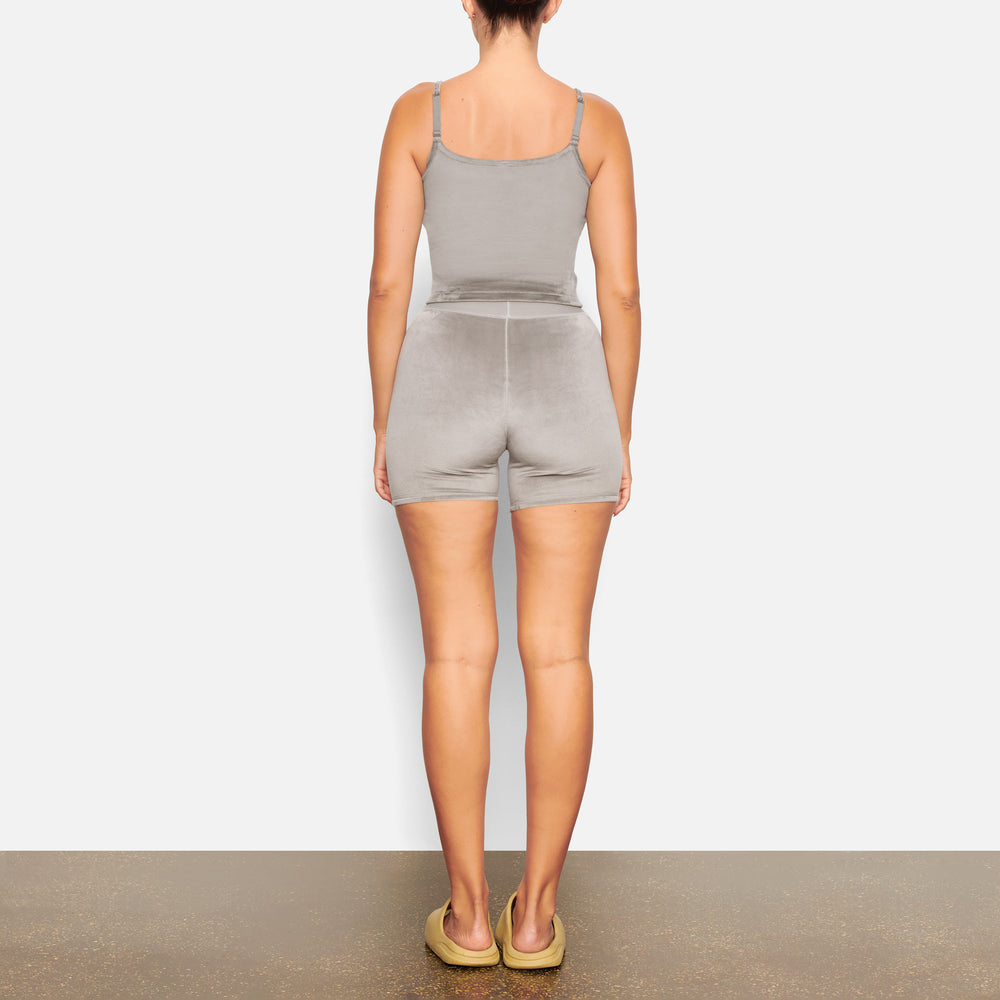 Skims VELOUR BIKE Korte Broek Grijs | BVQ-324718