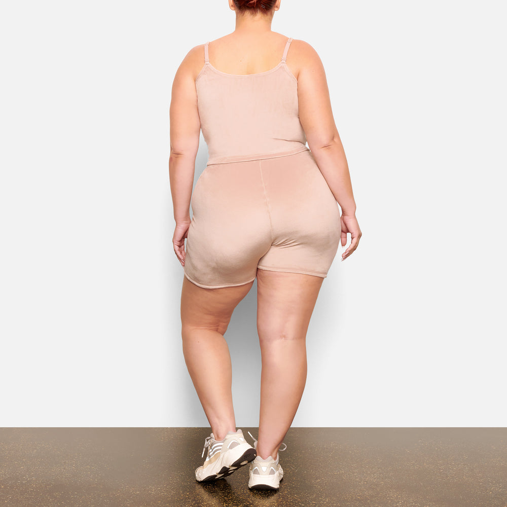 Skims VELOUR BIKE Korte Broek Lichtroze | KOP-624819